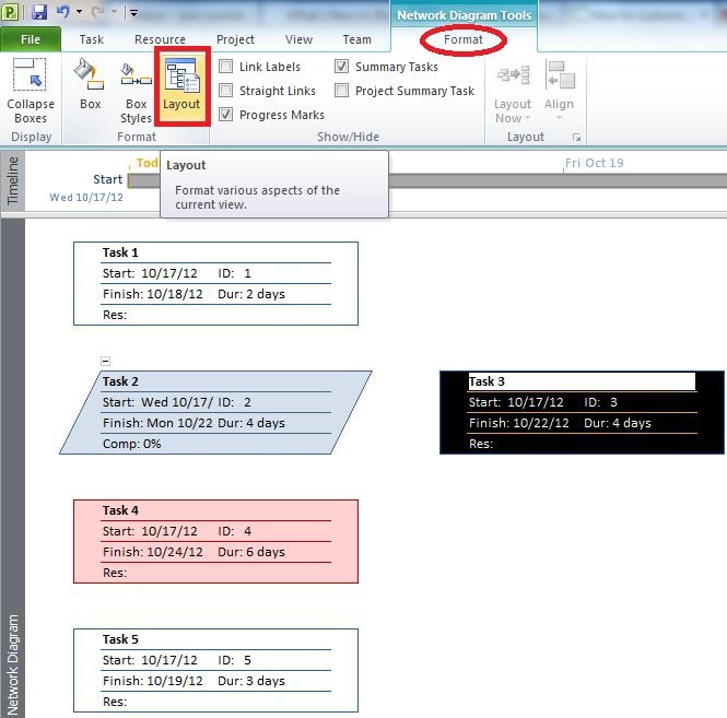 How to create a network diagram in ms project 2010 Create Network Diagram In Project 2010