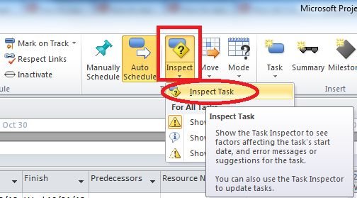 select-inspect-task-in-project 2010.jpg